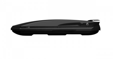 Турецкий Автобокс Turtle Tirol 420 черный глянцевый, объем 420 литров, 211/92/38 см  от магазина ФаркопРос