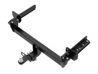 Быстросъемный Фаркоп S23.06E на Subaru Forester SJ 2012-2019. (Субару Форестер SJ) Невидимый вырез в бампере. Масса ТСУ - 12 кг. Нагрузки: 75/1500*. (БЕЗ электрики) от магазина ФаркопРос