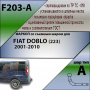 Фаркоп F203-A для Fiat Doblo FIAT DOBLO (223) 2001-2010, Лидер Плюс от магазина ФаркопРос