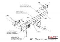 Фаркоп для Land Rover Freelander 1998-2007 L.010, Imiola от магазина ФаркопРос