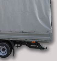 Фаркоп, T-GAZ-10FC (со съемным шаром) для ГАЗель NEXT 2013 - …г. в. (бортовая, удлиненная база), Лидер Плюс от магазина ФаркопРос