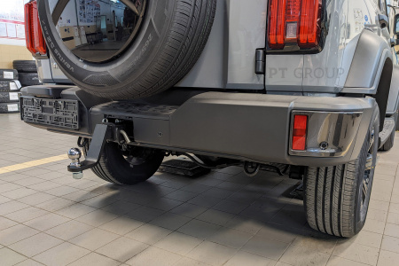 Фаркоп GWT-22-991122.00 PT Group для GWM Tank 300 2022 - съемный квадрат от магазина ФаркопРос