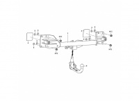 Оригинальный фаркоп 303290600001 для BMW X6 E71 2008-2014, Westfalia от магазина ФаркопРос