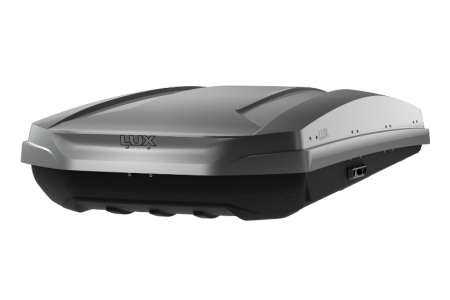 Багажный бокс на крышу LUX MAJOR 2170*860*320 серый металлик с двухсторонним открытием (об.460л) от магазина ФаркопРос