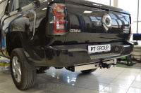 Фаркоп GPK-22-991124.00 PT Group Съемный квадрат с НЕРЖ накладкой, для GWM Poer King Kong 2022- Тип шара - E от магазина ФаркопРос