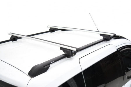 Комплект поперечин Turtle Rise 128 см серебристого цвета от магазина ФаркопРос