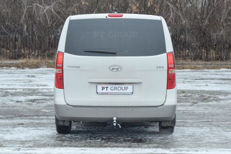 Быстросъемный фаркоп (ГОРЯЧ. Оцинк.) под квадрат для HYUNDAI H-1 2007-/ Starex 2007-2021, БЕЗ подрезки бампера. HHA-07-991122.00GZN от магазина ФаркопРос