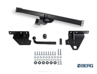 Фаркоп BERG для Nissan X-Trail 2015-. Тип шара: A. Нагрузки: 1500/75 кг Вес: 22,5 кг. БЕЗ выреза в бампере. Артикул - (F.4113.002) от магазина ФаркопРос