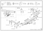 Фаркоп H074A для Honda CR-V 2007-2012, Galia от магазина ФаркопРос