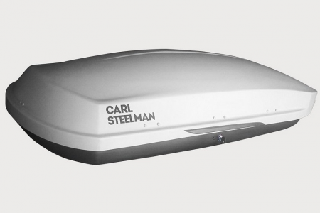 Багажный бокс на крышу Carl Steelman FANTOM 1830*830*370 темно-серый "карбон" с двухсторонним открытием(об.395л) от магазина ФаркопРос