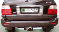 Фаркоп L104-F(N) для LEXUS LX 470 (UZJ100) / TOYOTA LAND CRUISER 100 1998-2007(С НЕРЖ. ПЛАСТИНОЙ), шар F, Лидер Плюс от магазина ФаркопРос