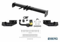 Фаркоп BERG для Mazda CX-5 2011-. Тип шара: VM. Нагрузки: 2000/75 кг. Вес: 24 кг. БЕЗ выреза в бампере. Артикул - (F.3811.003) от магазина ФаркопРос