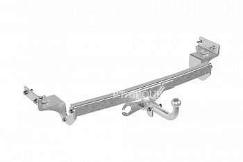 Фаркоп (Горячая оцинковка) для HYUNDAI SOLARIS 2010-2017/KIA RIO III седан 2011-2017/KIA RIO III хетчбек, Невидимая подрезка бампера от магазина ФаркопРос