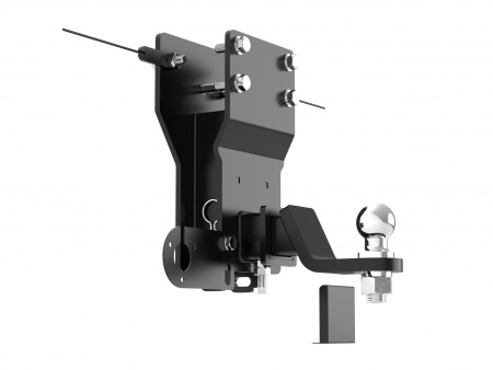 Фаркоп T23.05E для Toyota Land Cruiser Prado 250 - 2024 - … г.в. Невидимый вырез в бампере. Тип шара: E. Масса ТСУ: 7 кг. Нагрузки: 100/2000 кг. (БЕЗ электрики) от магазина ФаркопРос