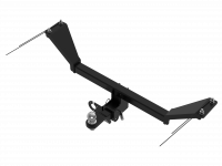 Быстросъемный Фаркоп S23.11E на Suzuki Xbee 4WD 2014-2022/ Сузуки Хбее 4ВД 2014-2022. БЕЗ выреза в бампере. Нагрузки: 75/750*. (БЕЗ электрики) от магазина ФаркопРос