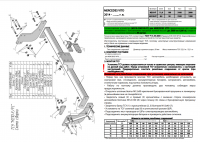 Фаркоп M210-F для MERSEDES VITO 2014 -...  г. в. от магазина ФаркопРос