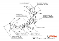 Фаркоп N.035 на Nissan Murano 2005-2008, Imiola от магазина ФаркопРос