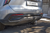 Фаркоп PT Group GEA-23-991122.00 съемный квадрат для GEELY Atlas 2023- с типом шара E от магазина ФаркопРос