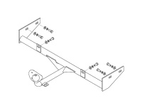 Фаркоп VAZ-18 Автос для Лада Kalina 2117, 2118 (2004-2012) от магазина ФаркопРос