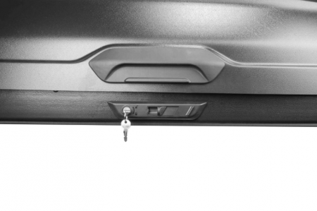 Багажный бокс на крышу LUX IRBIS 175 1750*850*400 серый матовый с двухсторонним открытием (об.450л) от магазина ФаркопРос