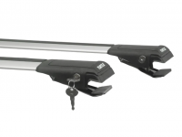 Багажник на рейлинги Turtle Shark 106 цвет серебристый от магазина ФаркопРос