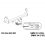 Оригинальный фаркоп 303404900113 для BMW X4 F26 шар-автомат 2014- с электропакетом, Westfalia от магазина ФаркопРос