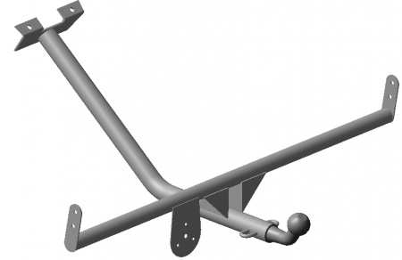 Фаркоп VAZ-56 для LADA 2101, 2103, 2106 1970-2006, Автос, нагрузка 800/50 кг. БЕЗ подрезки бампера от магазина ФаркопРос