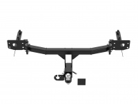 Быстросъемный фаркоп S23.02E на SsangYong Korando 2019-. НЕВИДИМЫЙ вырез в бампере. Масса ТСУ - 22 кг. Нагрузки: 75/650-1300*. (БЕЗ электрики) от магазина ФаркопРос