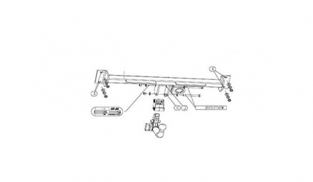 Фаркоп B-058 для BMW X3 E83 2004-2010, Steinhof от магазина ФаркопРос