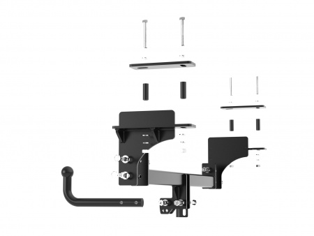 Фаркоп T23.10A на Toyota Roomy 2016- / Тойота Руми 2016-, БЕЗ выреза бампера. Нагрузки: 50/750 кг, Масса фаркопа: 11 кг. от магазина ФаркопРос