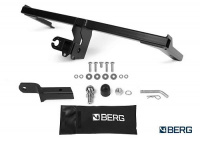 Фаркоп BERG С небольшим вырезом в бампере для Lada Vesta Cross/SW Cross (Кромер NN) 2015-2022/ Без выреза в бампере для Lada Vesta SE/SW (Кромер NN) 2015-2022. Тип шара: E. Нагрузки: 1000/75 кг. Вес: 10,5 кг. Небольшой вырез в бампере. (F.6017.004) от магазина ФаркопРос