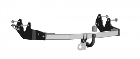 Фаркоп 4222-A Oris на Hyundai Staria 2021- без подрезки бампера. Тип шара: A. Нагрузки: 2000/100 кг, масса фаркопа 27 кг (без электрики в комплекте) от магазина ФаркопРос