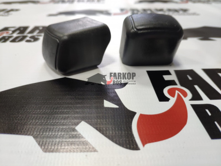 Комплект заглушек к дуге прямоугольной в пластике LUX (2 шт.) от магазина ФаркопРос