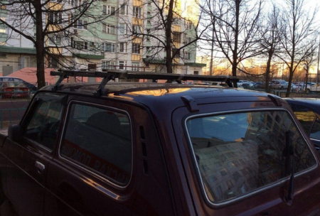 Багажник на крышу "Муравей" для ВАЗ 2101-2107, НИВА, ГАЗ, АЗЛК, ИЖ    от магазина ФаркопРос