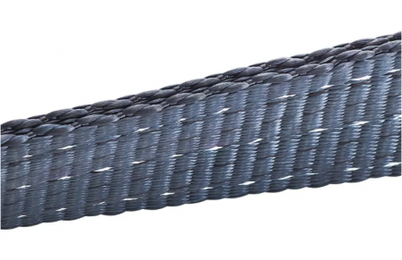 Трос буксировочный динамический HITCH PROF Лента, масса авто 1.7т, разрывная 5т, 6м, петля-петля