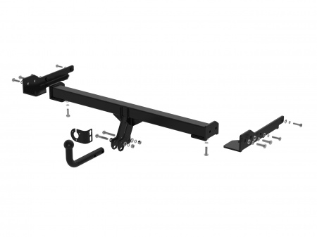 Фаркоп S23.08A на SKODA OCTAVIA A7/A8 лифтбек/универсал 2012-/ Шкода Октавия A7/A8 лифтбек/универсал 2012-. Невидимый вырез в бампере. Масса ТСУ - 15 кг. Нагрузки: 75/2000*. (БЕЗ электрики) от магазина ФаркопРос