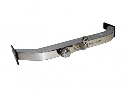 Фаркоп MP08DANM Балтекс для MITSUBISH PAJERO 4 дизельный, 08 -, шар F 75/1800 нержавеющий, с нержавеющей накладкой от магазина ФаркопРос