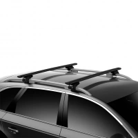 Комплект багажника Thule WingBar Evo NEW 118 Black. Аллюминевые дуги WingBar Evo (711220), черные, 118 см. Опоры Thule EVO (710410) с замками. от магазина ФаркопРос