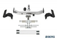 Фаркоп BERG для Toyota Land Cruiser 200 (кроме Executive, TRD) нерж 2007-. Тип шара: F. Нагрузки: 1500/75 кг. Вес: 18 кг. БЕЗ выреза в бампере. Артикул - (F.5713.003) от магазина ФаркопРос