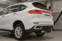 Фаркоп ПТ Групп HAVAL M6 2021- / HAVAL H6 2014- (Хавал M6) с нержавеющей накладкой съемный квадрат HMS-21-991124.00 от магазина ФаркопРос