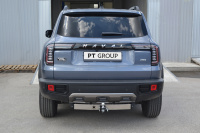 Фаркоп PT Group HVR-22-991124.00 съемный квадрат, с НЕРЖ накладкой для HAVAL Dargo 2022- от магазина ФаркопРос
