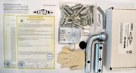 Фаркоп T-C211-BA для CHEVROLET CRUZE (J300) (седан,хетчбек) 2009-, Лидер Плюс