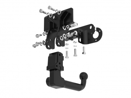 Быстросъемный Фаркоп T23.08AV на TOYOTA LC 300 2021- / Тойота Ланд Крузер 300 2021-. БЕЗ выреза в бампере. Масса ТСУ - 10 кг. Нагрузки: 75/750-3500*. (БЕЗ электрики) от магазина ФаркопРос