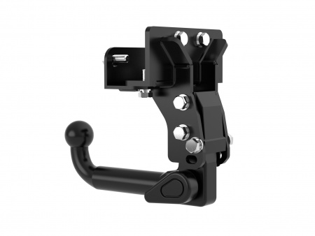 Быстросъемный Фаркоп T23.08AV на TOYOTA LC 300 2021- / Тойота Ланд Крузер 300 2021-. БЕЗ выреза в бампере. Масса ТСУ - 10 кг. Нагрузки: 75/750-3500*. (БЕЗ электрики) от магазина ФаркопРос