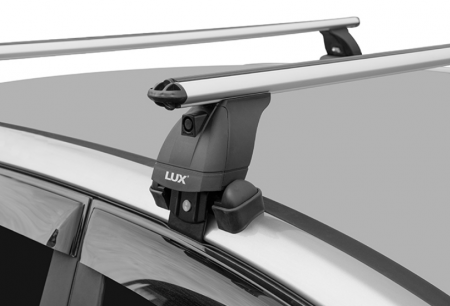Багажник на крышу LUX, крепление на гладкую крышу для Honda Accord X седан 2017-2023 (БК3 LUX + дуги аэро-классик 1,2м + КА3 LUX Accord17n)	 от магазина ФаркопРос