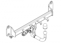 Фаркоп на BMW X3 F25 (также xDrive) 2010-2017, BMW X3 G01 2017-, BMW X4 F26 2014-2018, BMW X4 G02 2018- без подрезки бампера. Тип шара: AV от магазина ФаркопРос