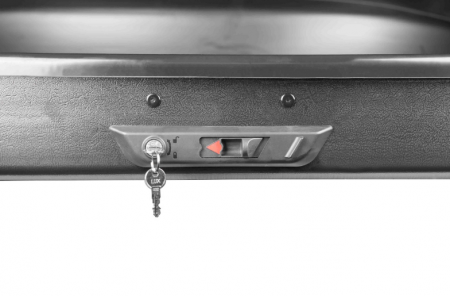 Багажный бокс на крышу LUX IRBIS 175 1750*850*400 серый матовый с двухсторонним открытием (об.450л) от магазина ФаркопРос