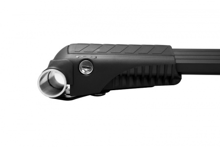 Багажная система LUX ХАНТЕР L44-B черная для автомобилей с рейлингами от магазина ФаркопРос