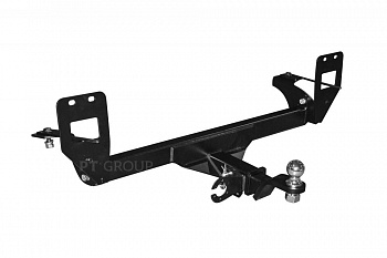 Быстросъемный фаркоп под квадрат для GEELY Tugella 2020-, БЕЗ подрезки бампера от магазина ФаркопРос