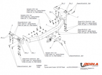 Фаркоп T.052 на Toyota Land Cruiser Prado 120 2003-2009, Toyota Land Cruiser Prado 150 2009-, Lexus GX 470 2003-2009, Lexus GX 460 2009-, 4Runner 2002-2009, шар F, Imiola от магазина ФаркопРос
